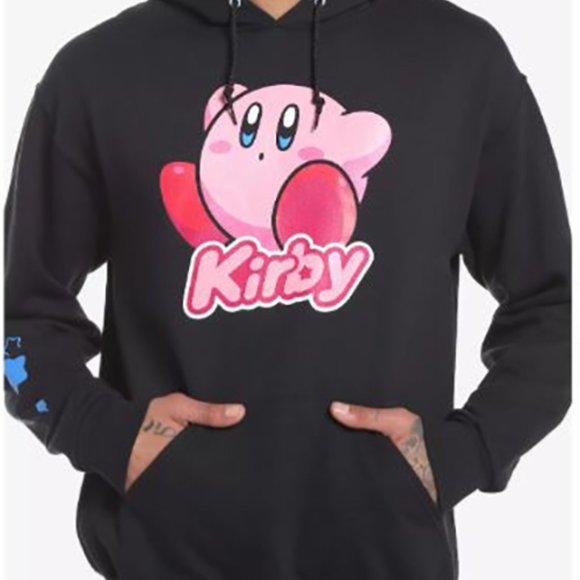 Kirby Blue Star Hoodie Men's Medium - Picture 1 of 3